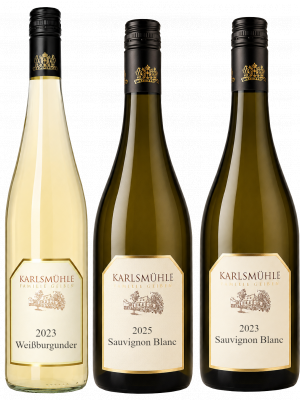 WEIß-, GRAUBURGUNDER und SAUVIGNON BLANC